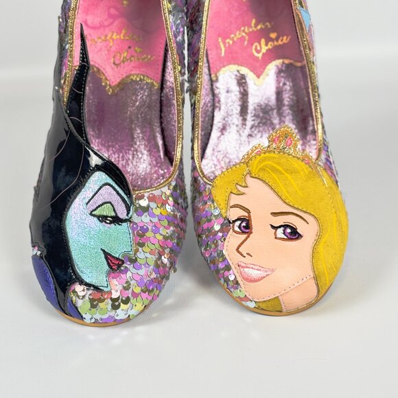 Irregular Choice Touch the Spindle! Sleeping Beauty Heels – Size 39 - Picture 3 of 9
